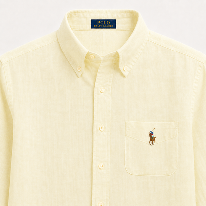 RL Luxury yellow Full Sleeve Shirt