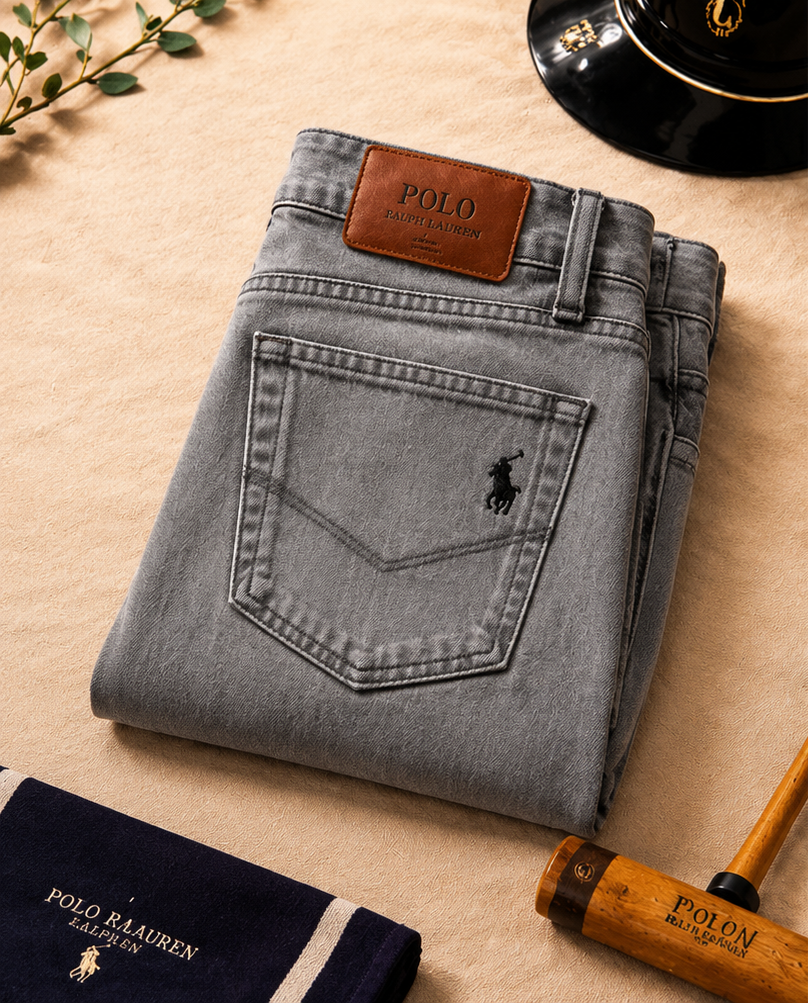 RL Polo light grey Denim jean