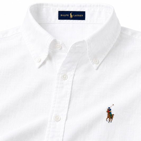 ABD White LINEN Shirt