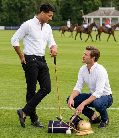 Men's RL POLO Premium Denim