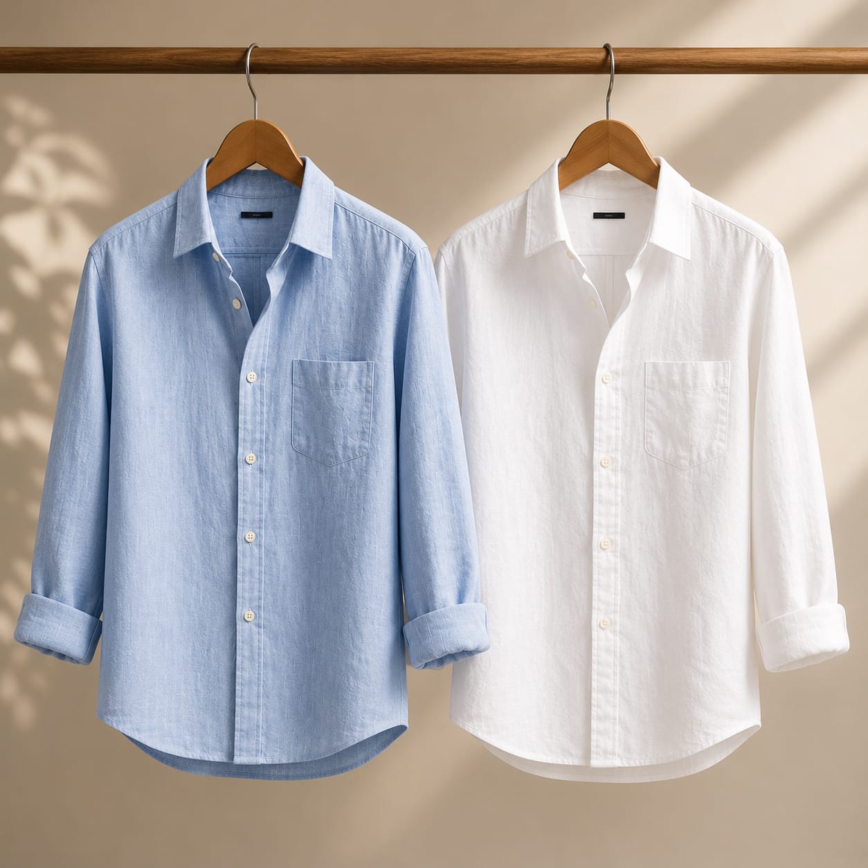 Men Monaco Vero Pure Linen Shirts (Pack of 2)