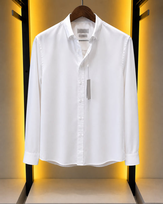 Men Pure Linen Craft Shirt