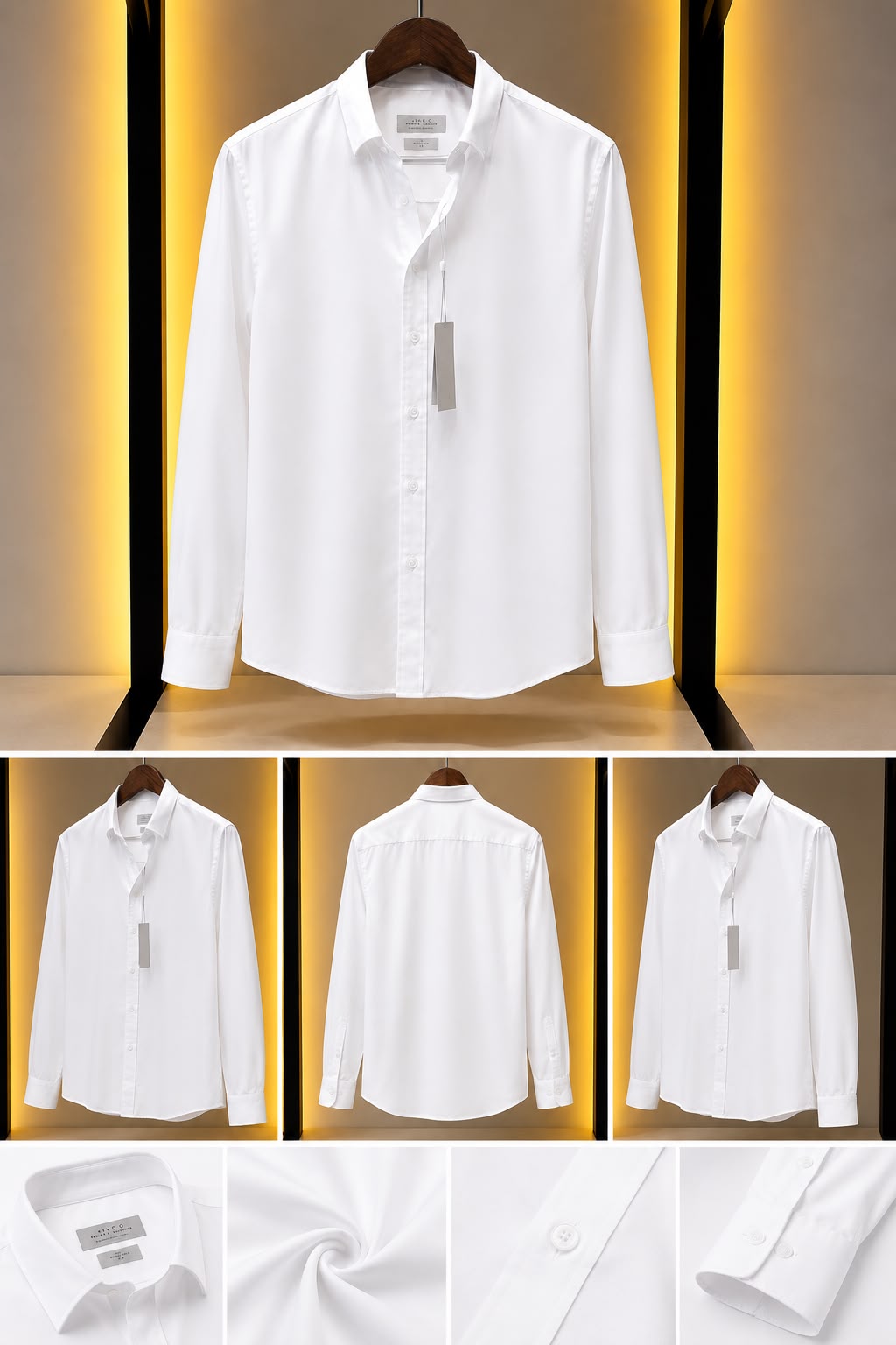 Men Pure Linen Craft Shirt