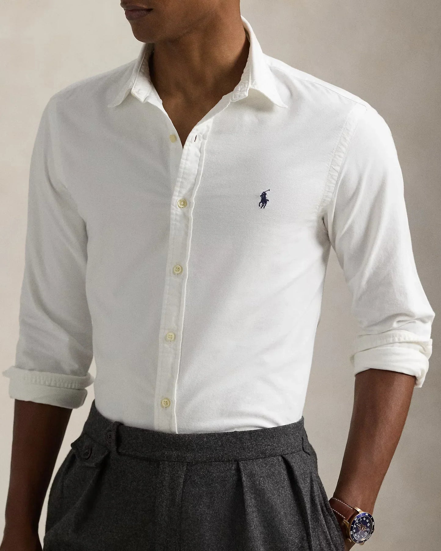 RL Classic White Oxford Shirt